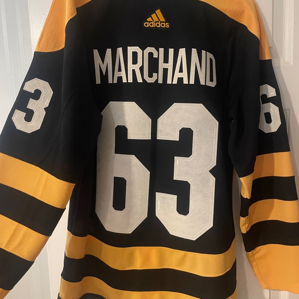 Bruins 2023 Winter Classic Limited Edition Jersey #63 Brad Marchand